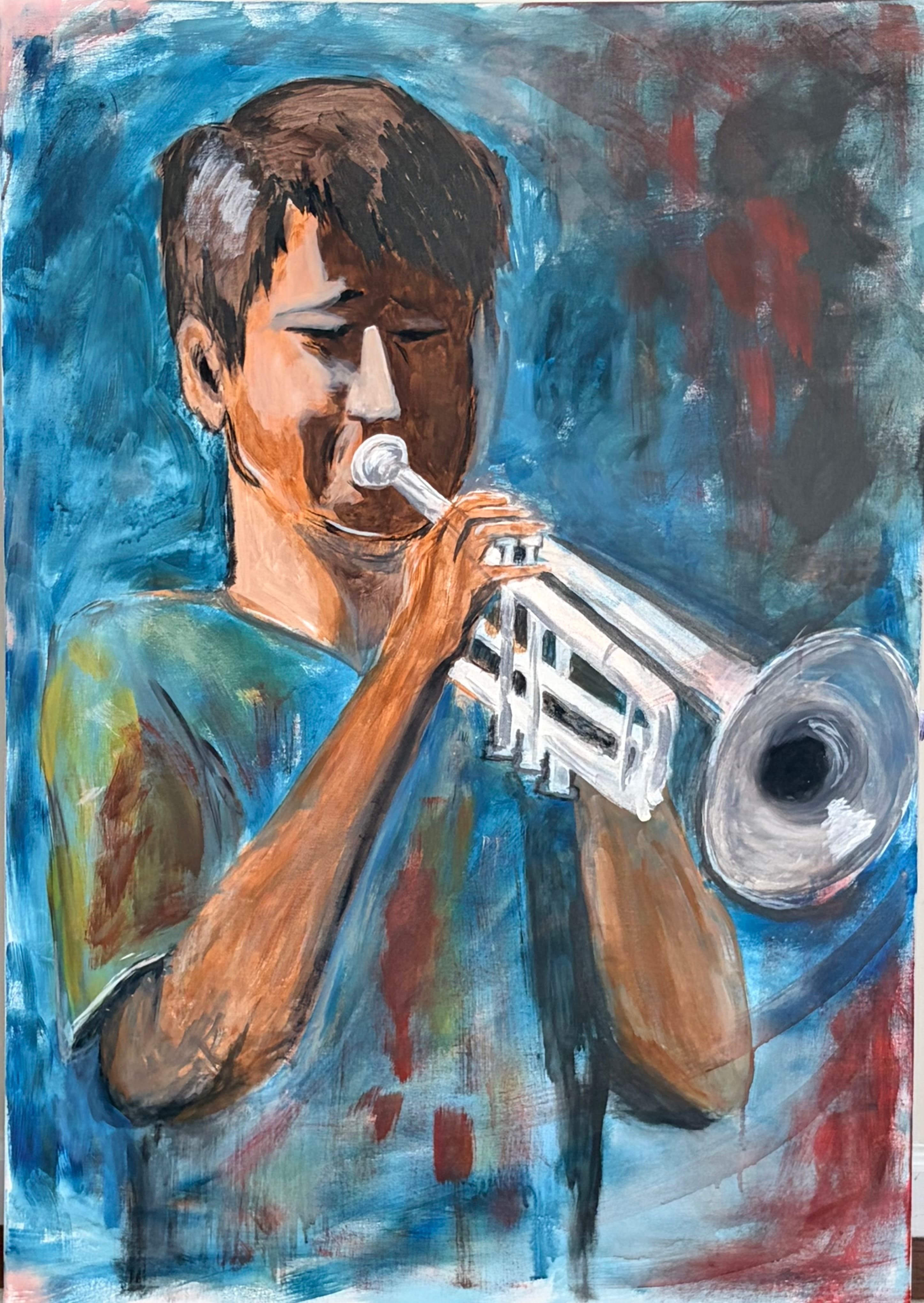 The Sound Within. (Original Acrylic on Canvas)